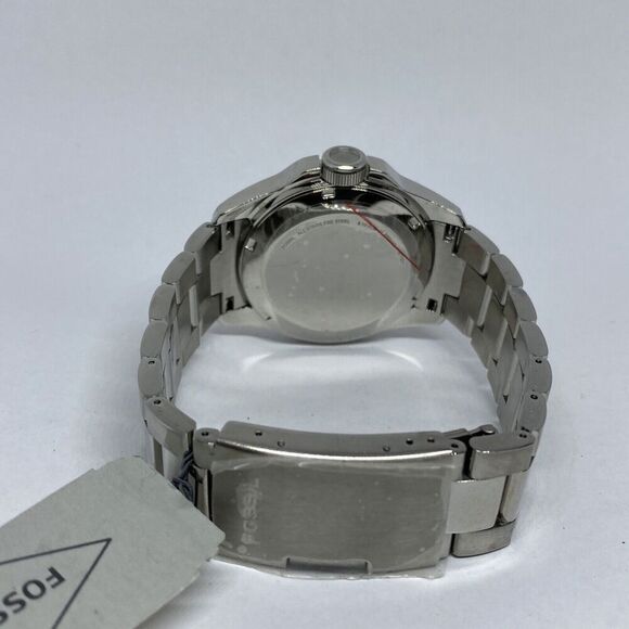 Fossil PR5442 Men\'s Silver Stainless Steel Analog Dial Quartz Wrist Watch JK808 main image 10